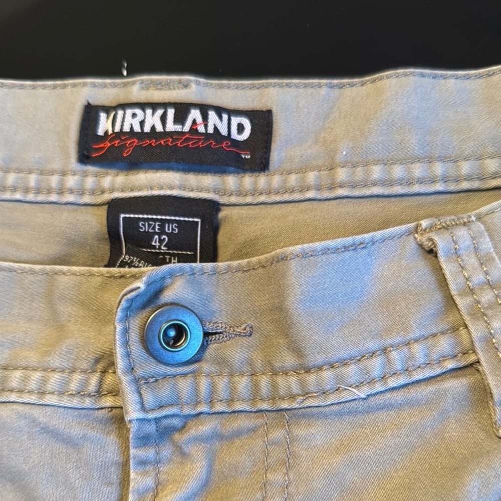 Kirkland Signature Men's Khaki Pants